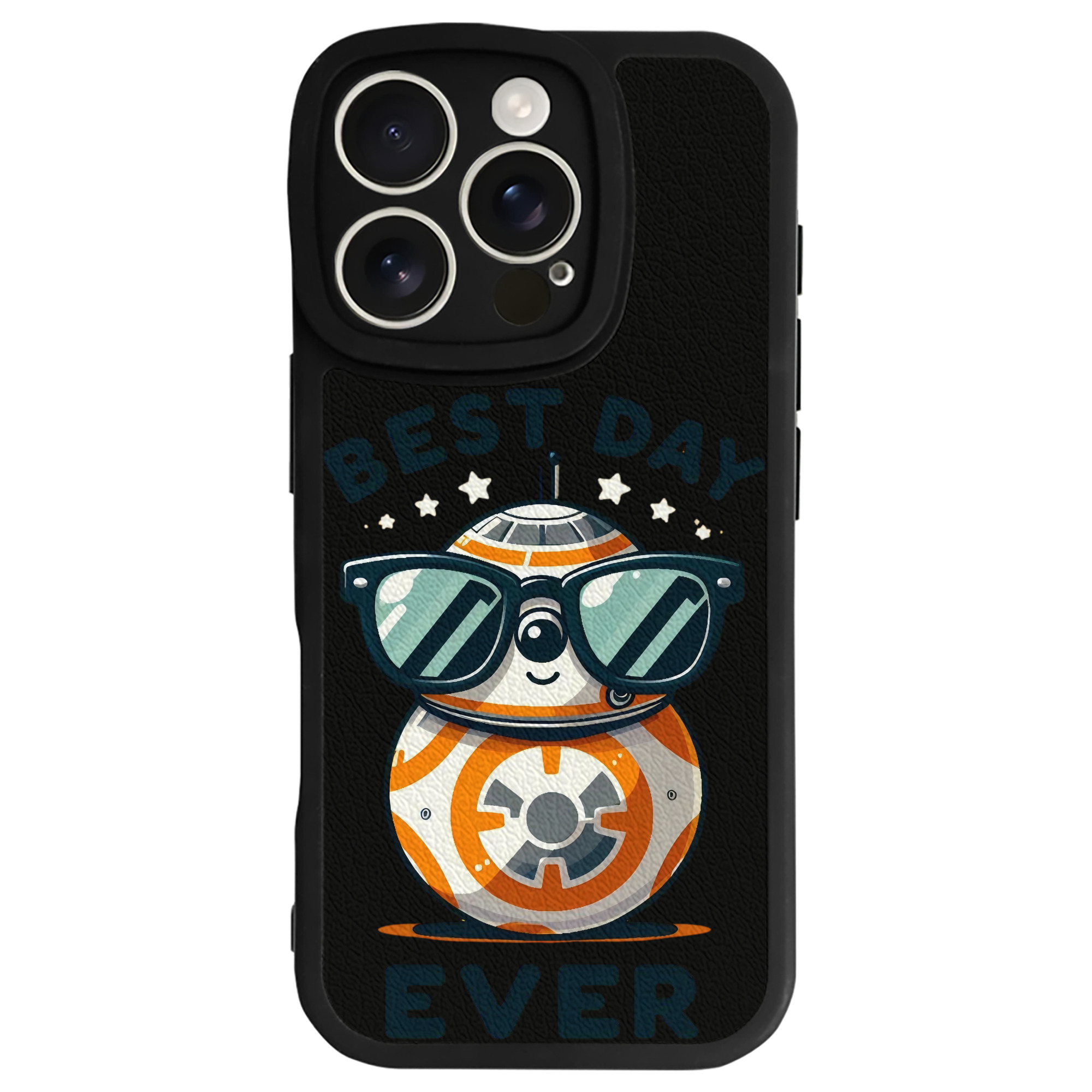 （画像用） スター・ウォーズ Star Wars 【iPhone 16シリーズ対応】シリコンスマホケース（レザー調） 材質：シリコン
